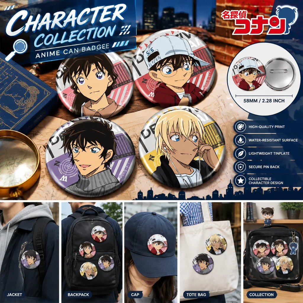 Anime Merchandise In Japanese - البضائع اليابانية المميزة لشخصية المحقق كونان: